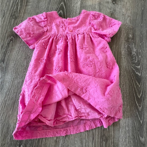 Zara girls EMBROIDERED BUTTERFLY DRESS - Picture 5 of 5